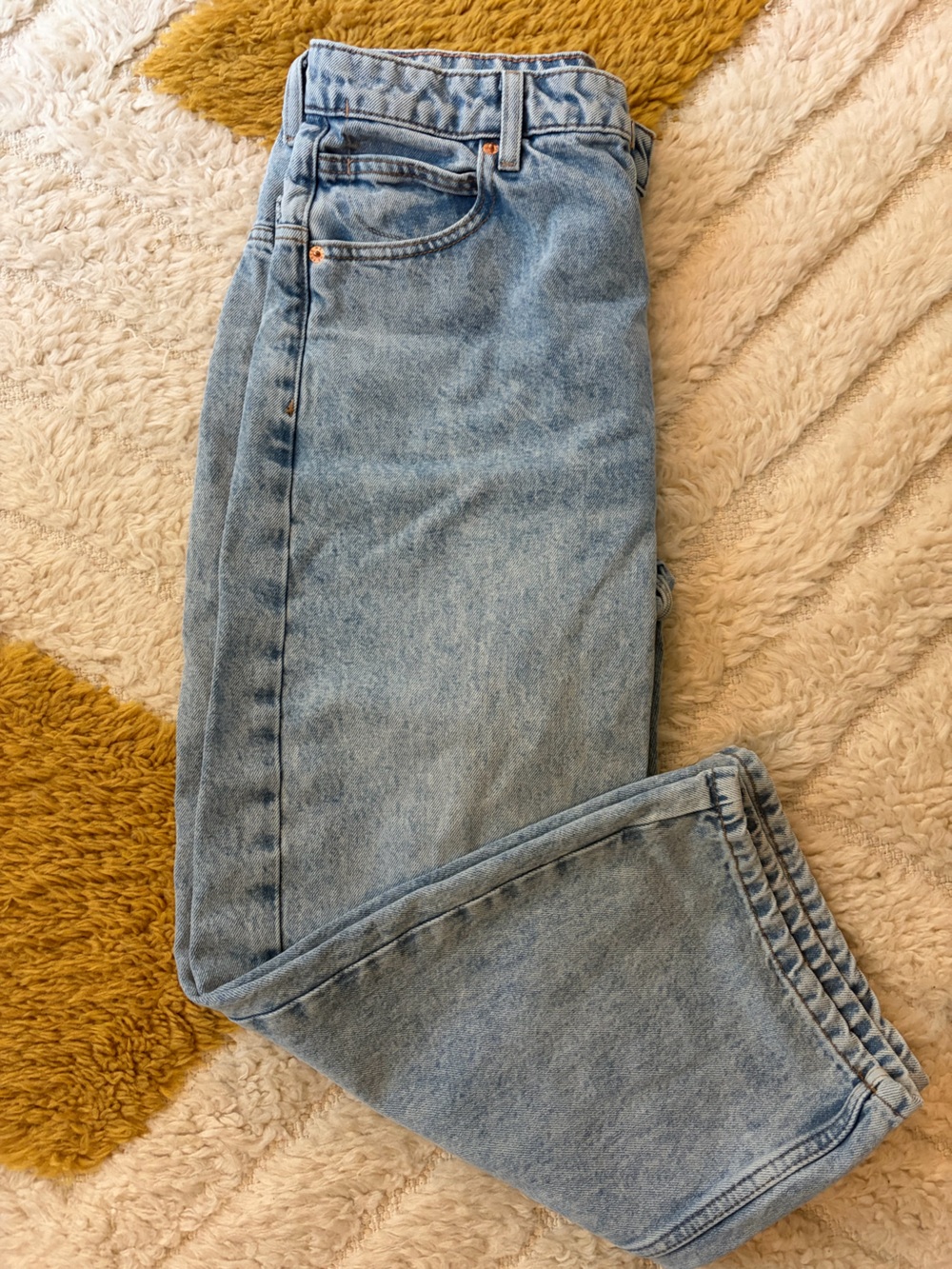 We The Free Light Wash Boyfriend barrel Jeans